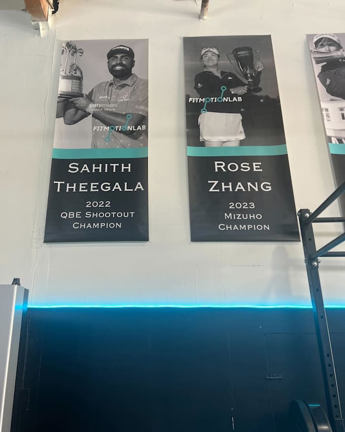 Theegala and Zhang have been training at the same gym in Southern California for over six years.